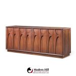 broyhill brasilia mid century walnut credenza