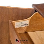 broyhill brasilia mid century walnut credenza