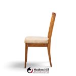 broyhill brasilia mid century walnut dining chairs - set of 6