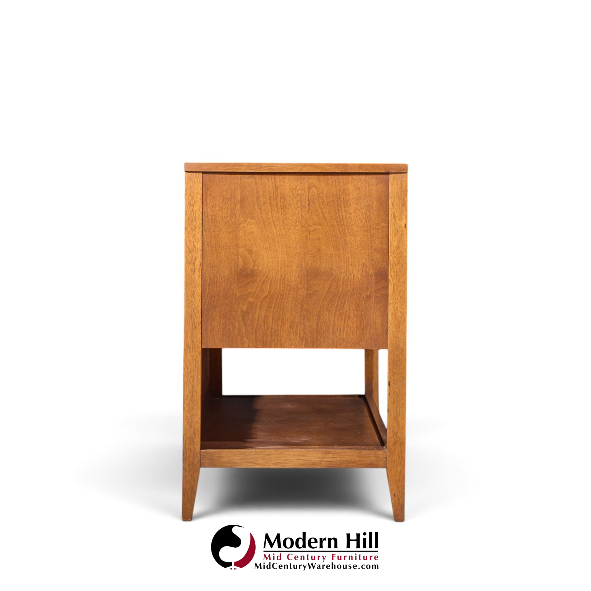 broyhill brasilia mid century walnut fluted credenza