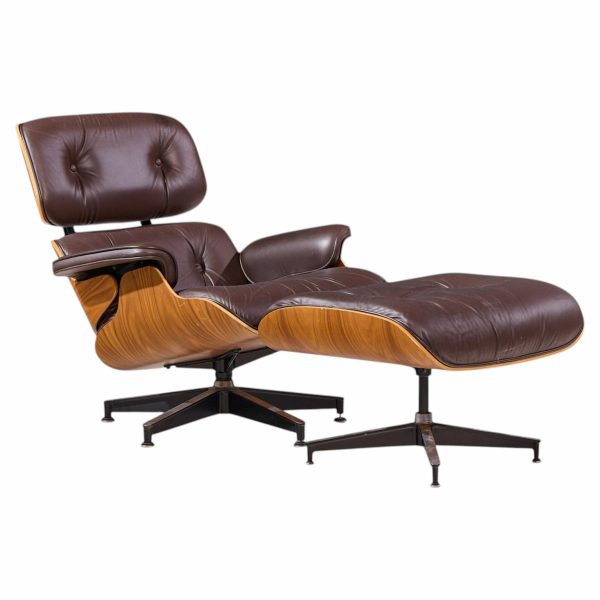 charles and ray eames for herman miller mid century lounge chair and ottoman