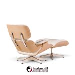 charles and ray eames for herman miller mid century white oak eames lounge chair and ottoman
