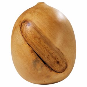 david ellsworth mid century hollow form vessel pine pot