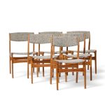 erik buch for anderstrup møbelfabrik mid century danish teak dining chairs - set of 6