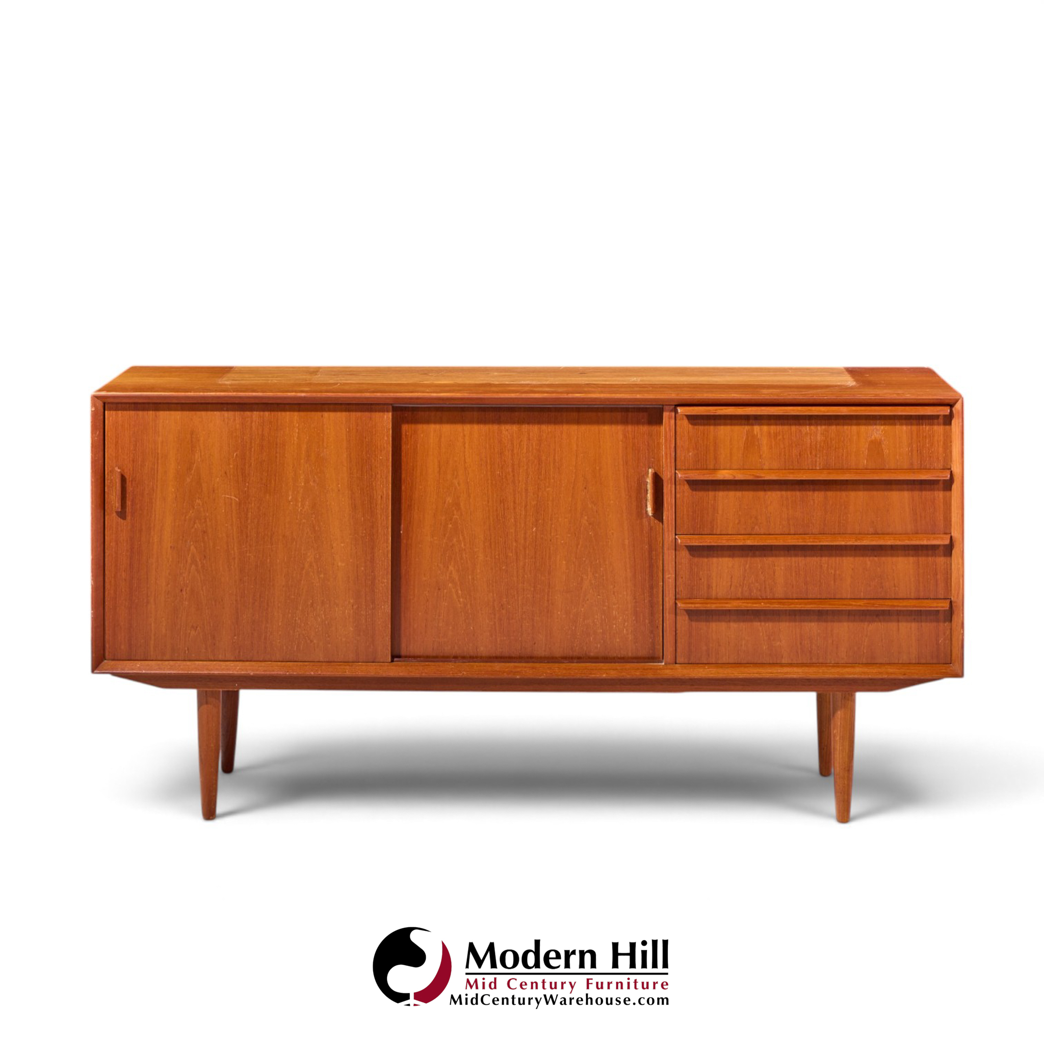 falster mid century danish teak credenza