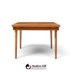 finn juhl for france & søn fd510 expanding teak dining table with 2 leaves