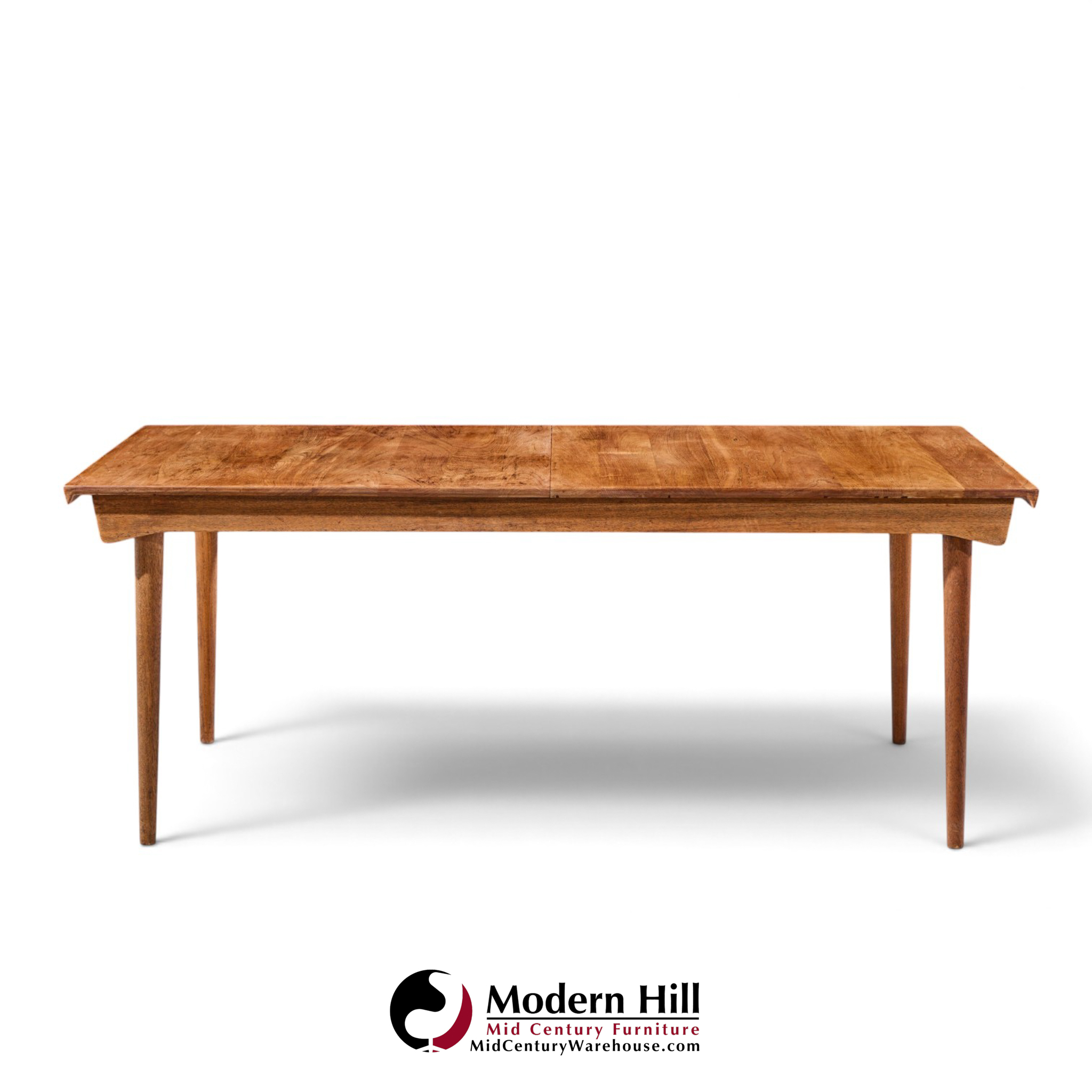 finn juhl for france & søn fd510 expanding teak dining table with 2 leaves