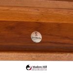 finn juhl for france & søn fd510 expanding teak dining table with 2 leaves