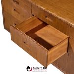 frank lloyd wright for henredon taliesin mid century 11 drawer mahogany lowboy dresser