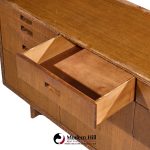 frank lloyd wright for henredon taliesin mid century 11 drawer mahogany lowboy dresser