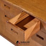 frank lloyd wright for henredon taliesin mid century 11 drawer mahogany lowboy dresser