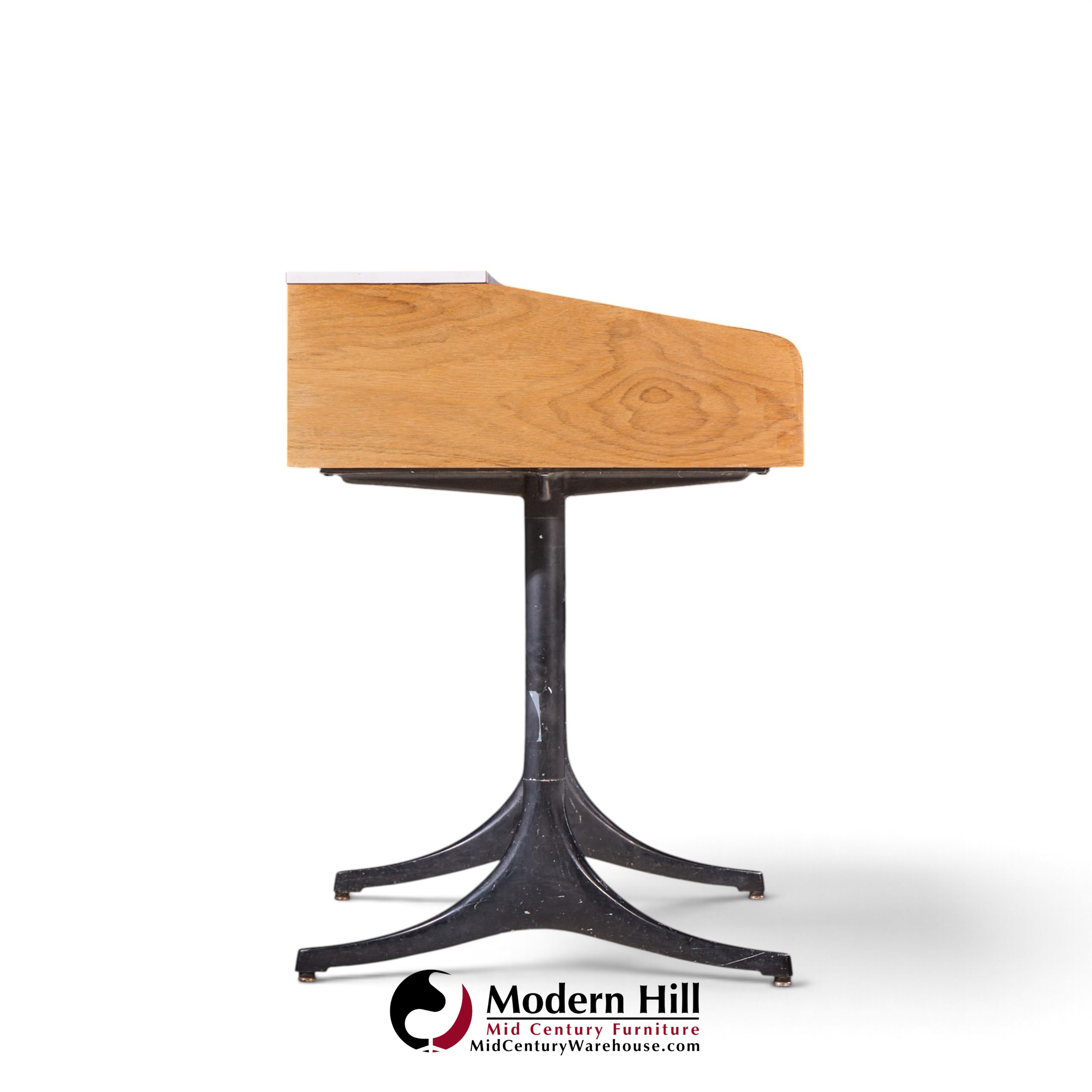 george nelson for herman miller model 5496 mid century rolltop desk