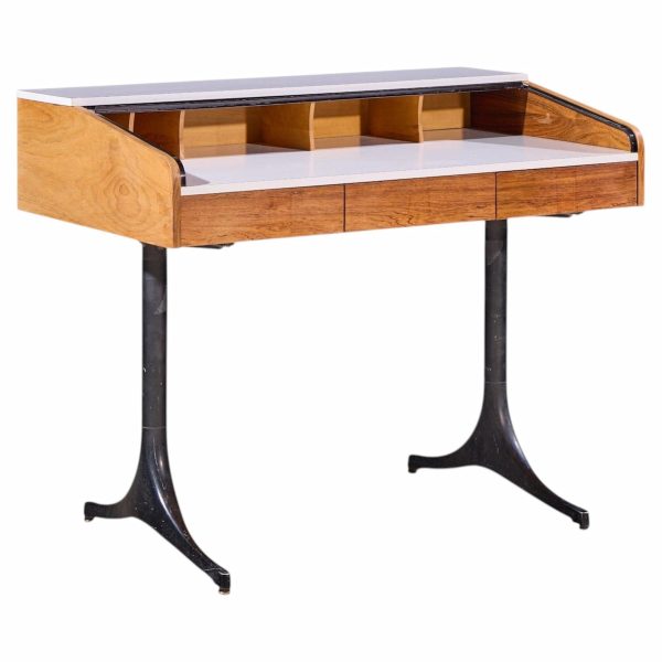george nelson for herman miller model 5496 mid century rolltop desk