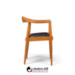 hans wegner for johannes hansen mid century danish teak the chair - set of 16