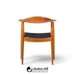 hans wegner for johannes hansen mid century danish teak the chair - set of 16