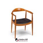 hans wegner for johannes hansen mid century danish teak the chair - set of 6