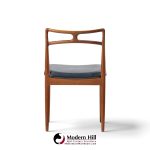 johannes andersen for christian linneberg model 94 mid century danish teak dining chairs - set of 4
