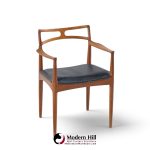 johannes andersen for christian linneberg model 94 mid century danish teak dining chairs - set of 4