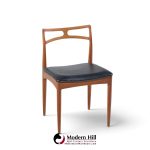 johannes andersen for christian linneberg model 94 mid century danish teak dining chairs - set of 4