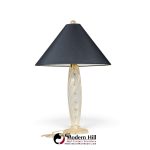 john hutton for donghia ondoso mid century murano glass lamp - pair