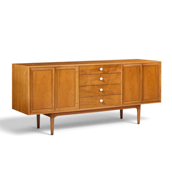 kipp stewart for drexel declaration walnut credenza