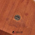kurt Østervig for jason møbler model 176 mid century danish teak guitar pick side coffee table