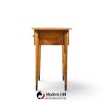 lane acclaim mid century walnut console table