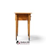 lane acclaim mid century walnut console table