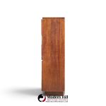 lane staccato brutalist mid century walnut armoire highboy dresser
