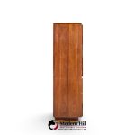 lane staccato brutalist mid century walnut armoire highboy dresser