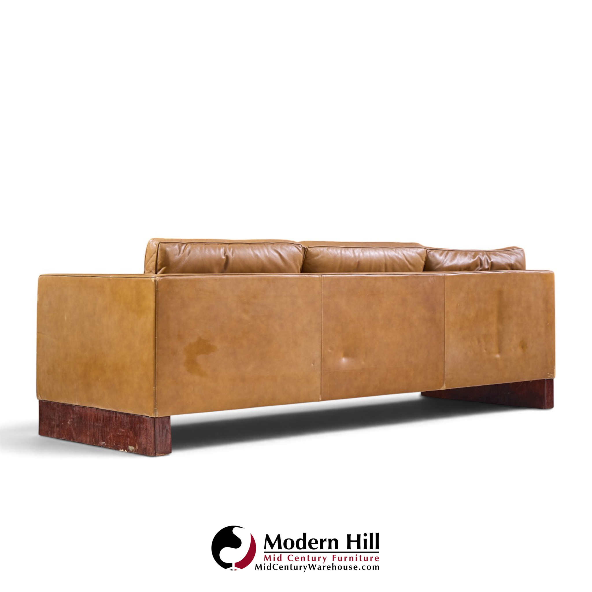 mies van der rohe for knoll mid century sofa