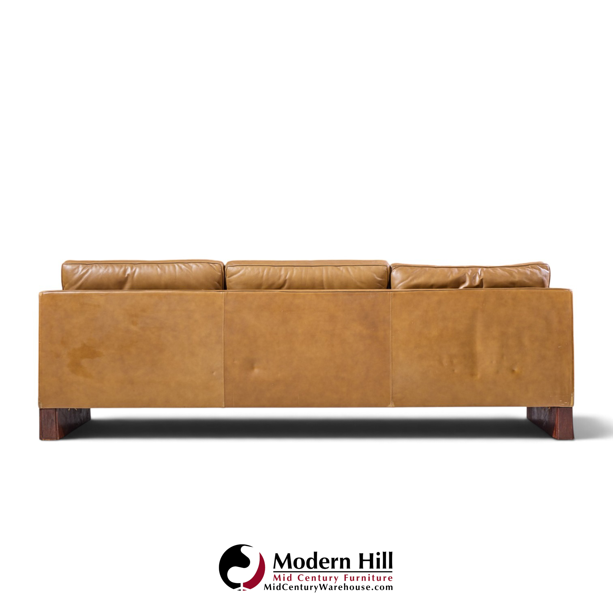 mies van der rohe for knoll mid century sofa