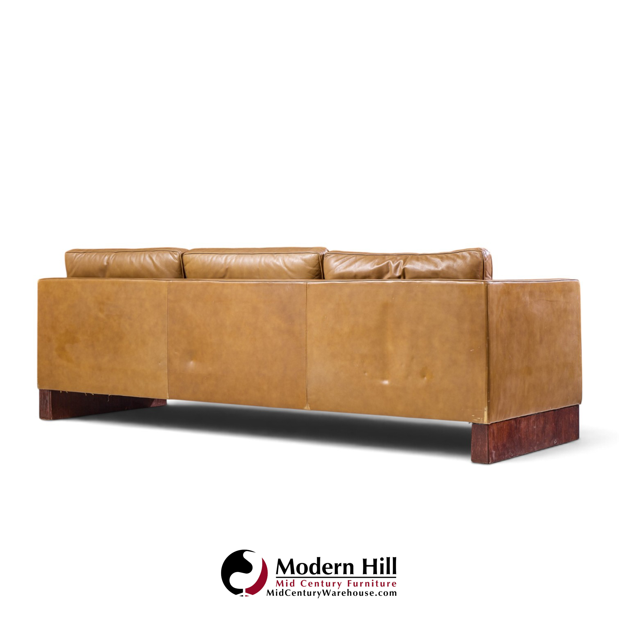 mies van der rohe for knoll mid century sofa