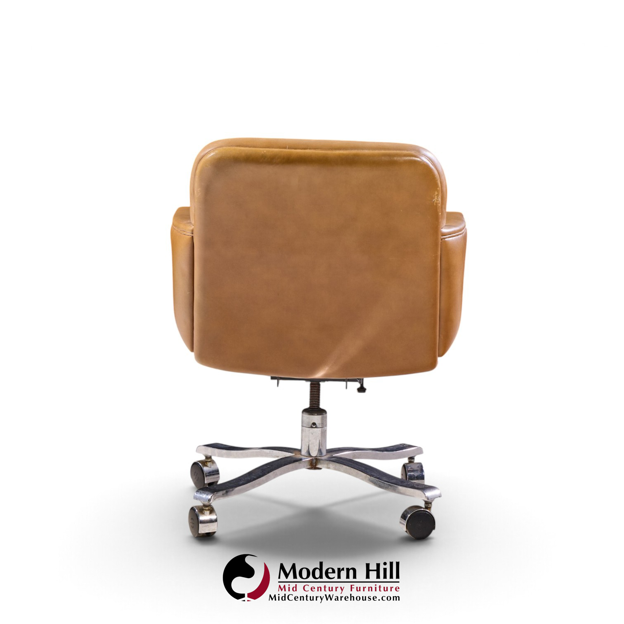 nicos zographos mid century desk chairs - set of 4