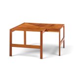 ole knudsen & torben lind for france & son mid century danish teak corner coffee end table