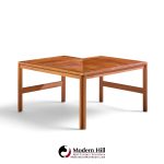 ole knudsen & torben lind for france & son mid century danish teak corner coffee end table