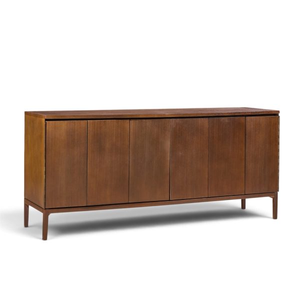 paul mccobb for calvin mid century mahogany credenza