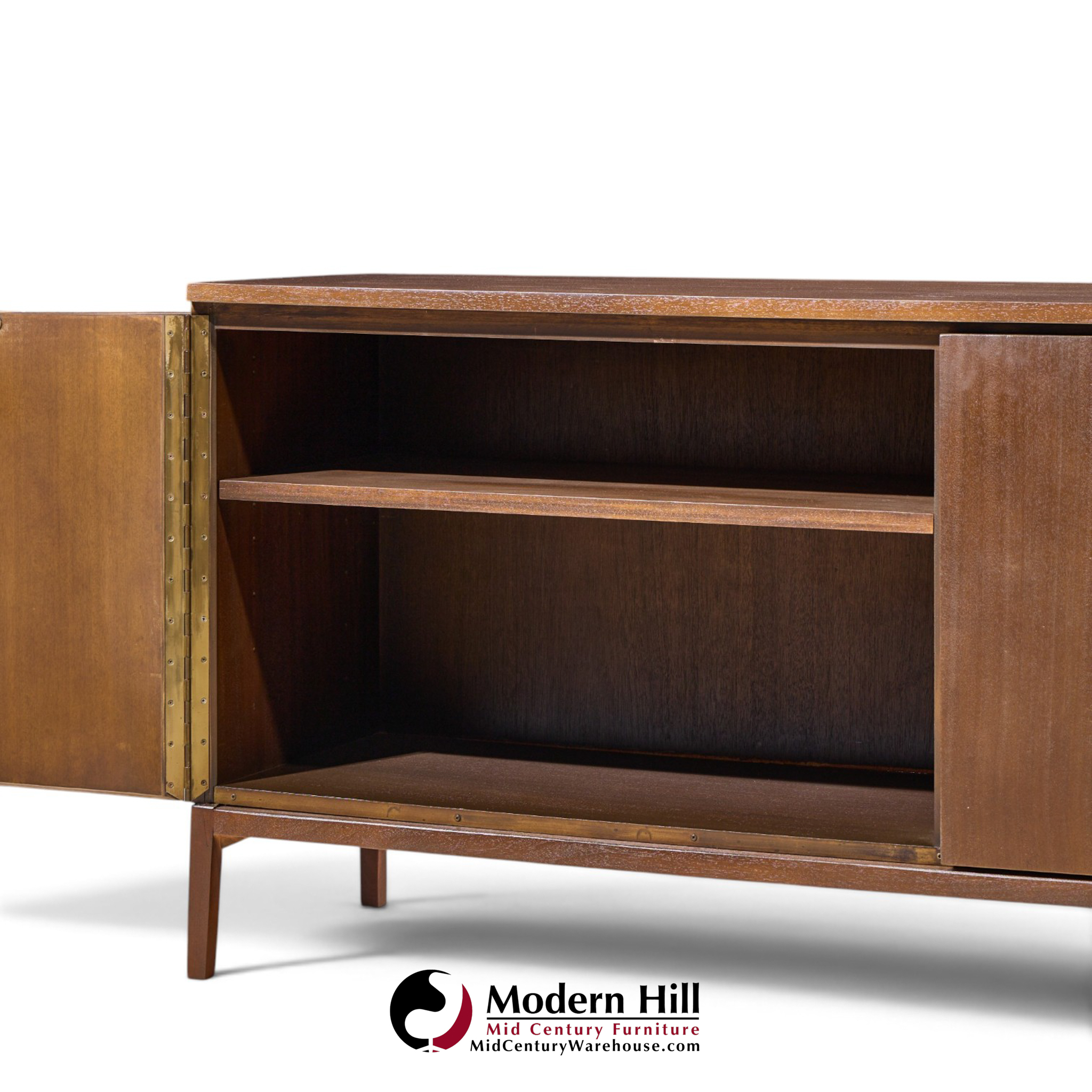 paul mccobb for calvin mid century mahogany credenza