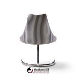 preben fabricius & jørgen kastholm style mid century chrome cantilever dining chairs - set of 4