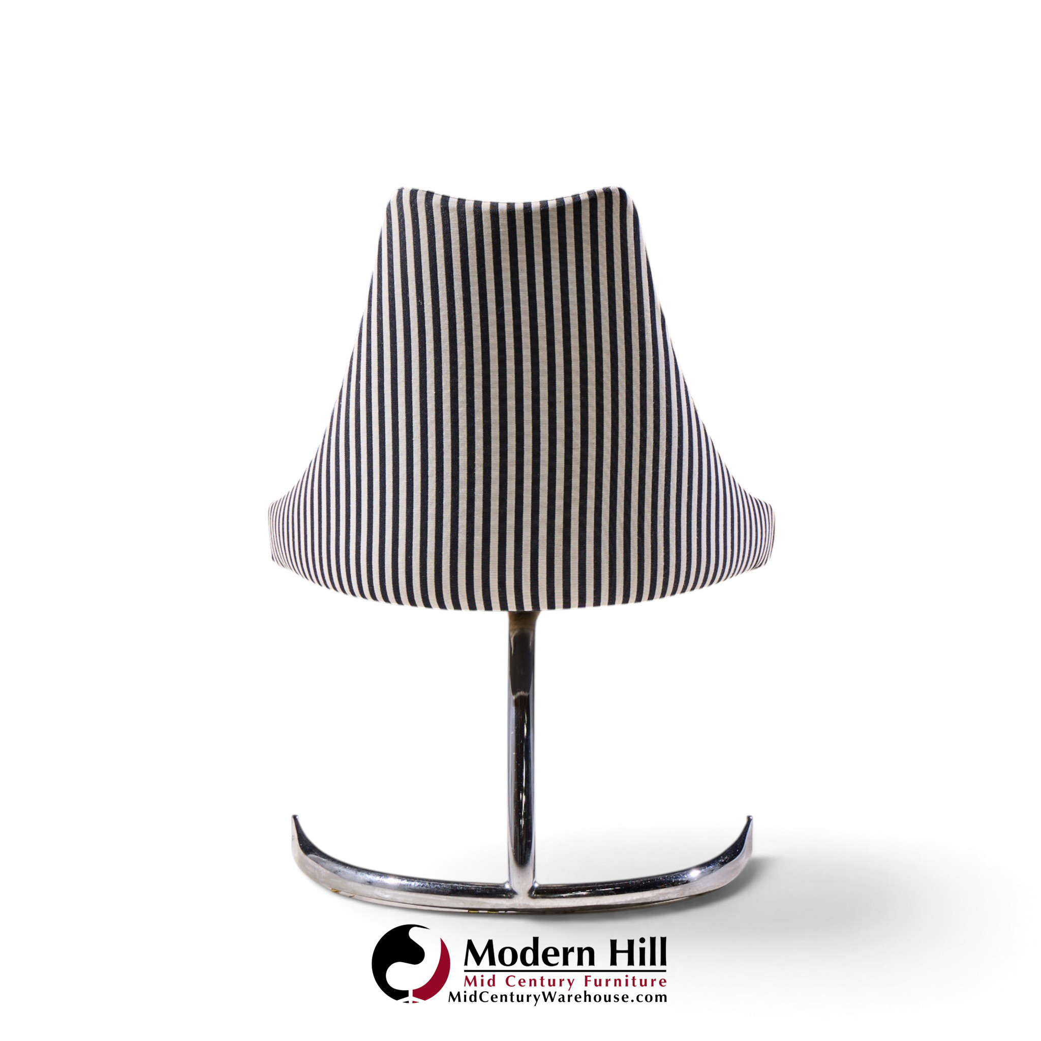 preben fabricius & jørgen kastholm style mid century chrome cantilever dining chairs - set of 4