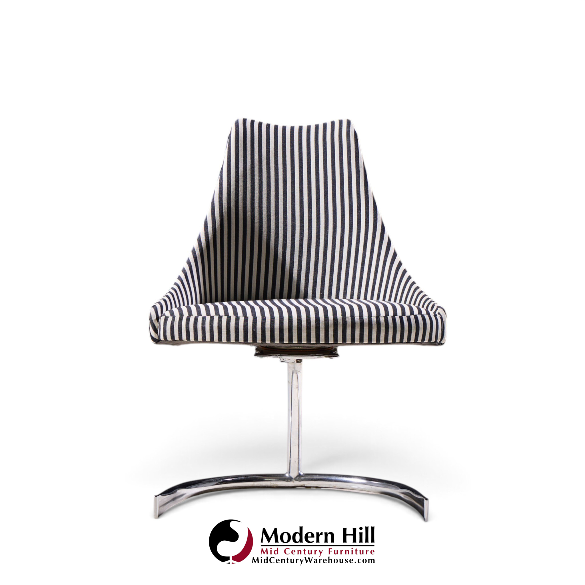preben fabricius & jørgen kastholm style mid century chrome cantilever dining chairs - set of 4