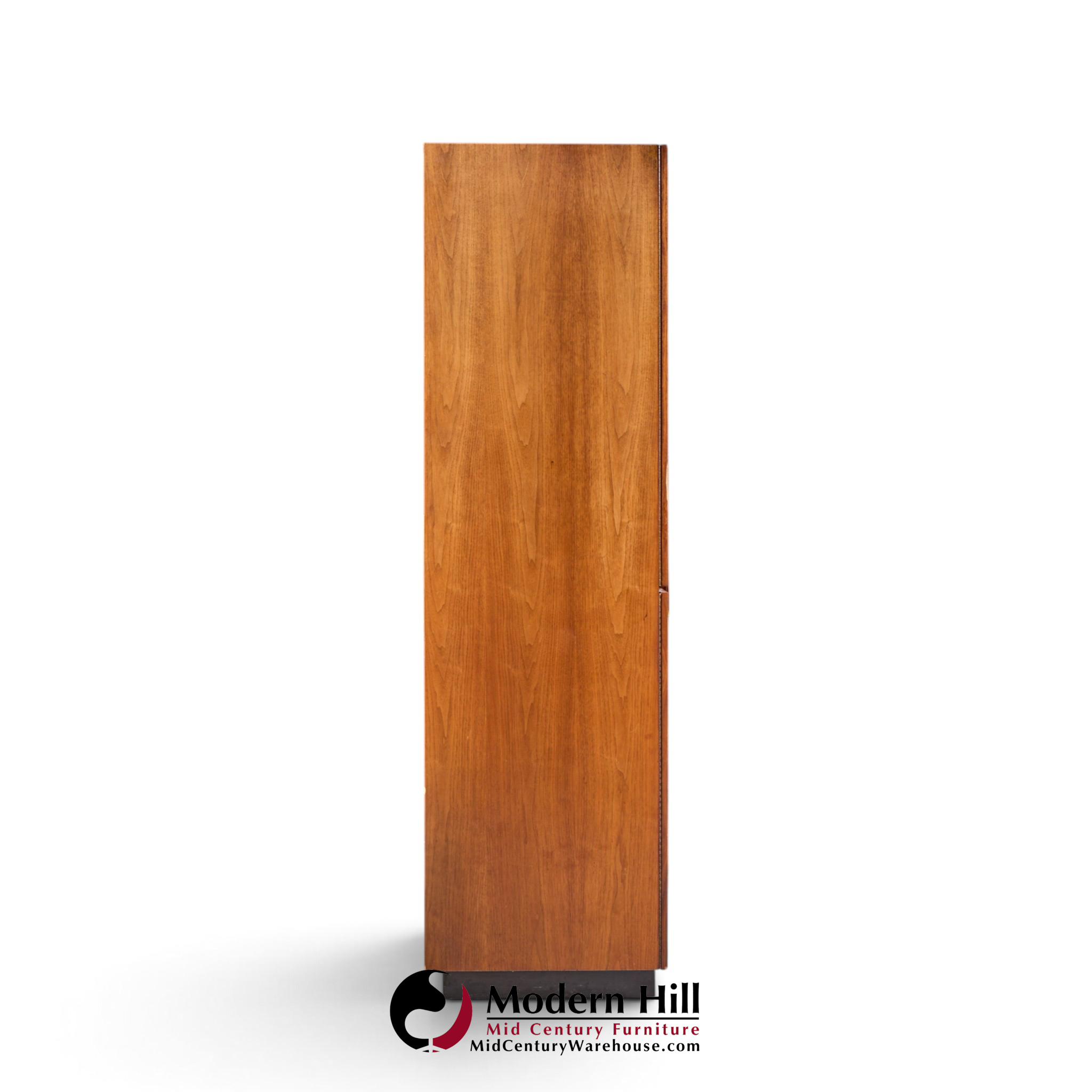 richard thompson for glenn of california mid century walnut cabinet armoire