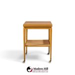 robsjohn gibbings for widdicomb mid century expandable flip top bar cart