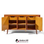 robsjohn gibbings for widdicomb mid century walnut credenza