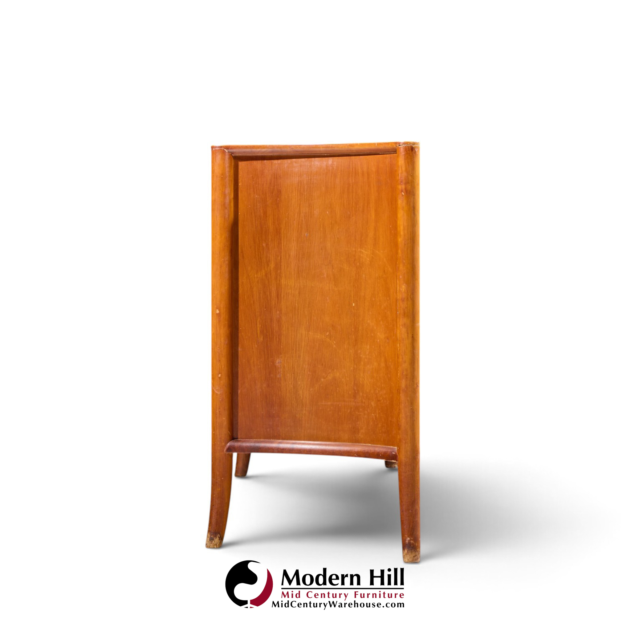 robsjohn gibbings for widdicomb mid century walnut credenza