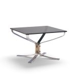 sigurd ressell for vatne møbler mid century chrome falcon side end table