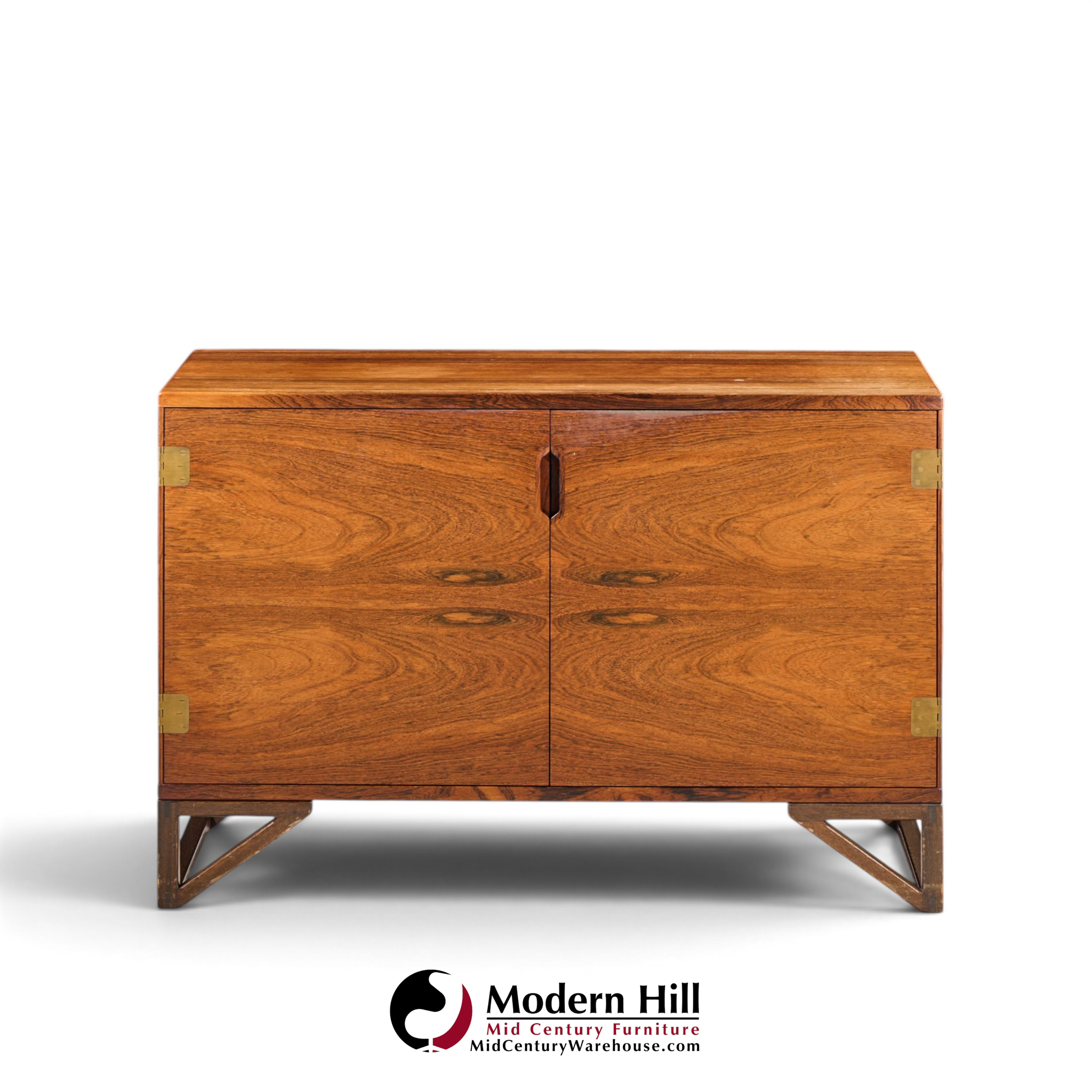 svend langkilde for langkilde møbler mid century rosewood and teak cabinet