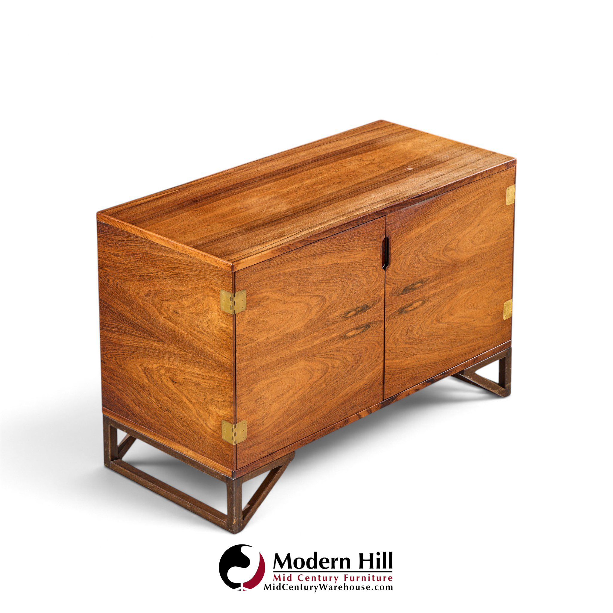 svend langkilde for langkilde møbler mid century rosewood and teak cabinet