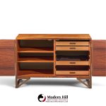 svend langkilde for langkilde møbler mid century rosewood and teak cabinet