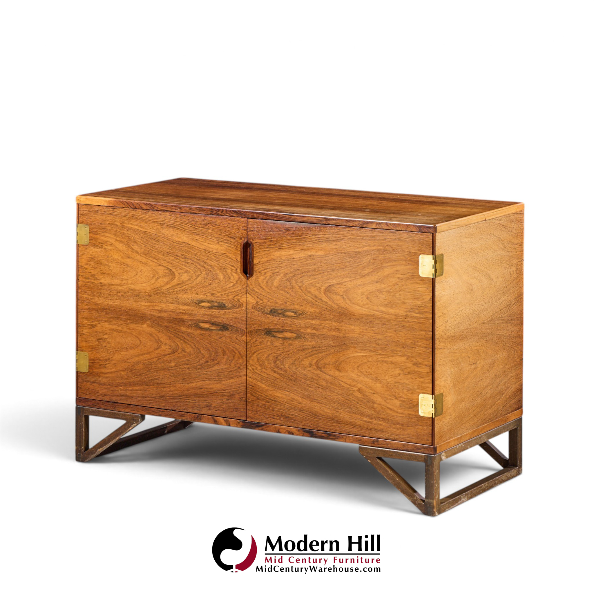 svend langkilde for langkilde møbler mid century rosewood and teak cabinet